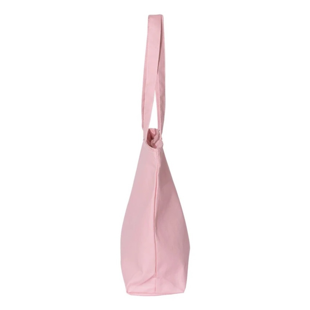 NWOT Zip Top Light Pink Tote - Picture 2 of 3